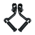Universal 1 1/4" Highway Footpegs Peg Long Angled Mount Fit For Harley Sportster