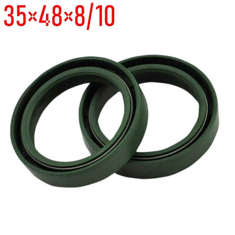 Front Fork Damper Oil Seals For Yamaha RZ350 TT225 TTR225 99-04 KX80 90-91