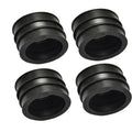 4PCS Carburetor Holder Intake Joints Boot Manifold For Kawasaki Ninja 600R 85-95