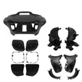 Black Front Fairings Glove Box Air Duct Fit For Harley Touring Road Glide 15-23