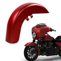 Fit For Harley Touring Street Glide 2014-2023 Wicked Red Denim Front Fender