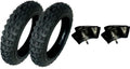 2) HD Tires And Tubes Straight Size 2.50-10 2.50X10 For Yamaha Peewee Yzinger 50