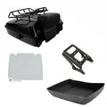 Chopped Trunk Luggage Mount Rack Plate Fit For Harley Street Road Glide 2009-13
