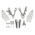 Driver Footpegs Pegs Bracket Kit Fit For Kawasaki Ninja ZX6R 2019-2025 2020 2021