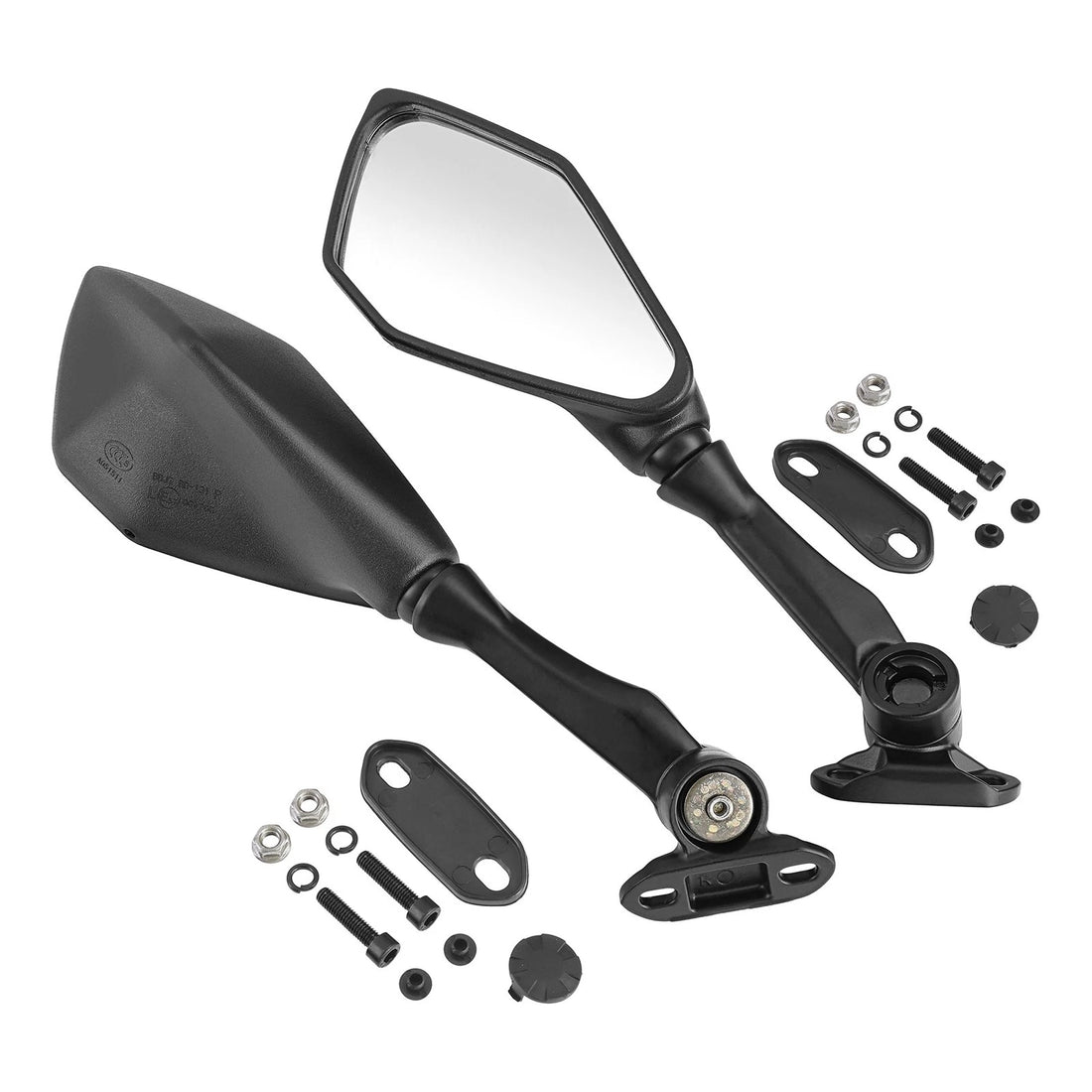 Rear-View Side Mirrors Fit For Kawasaki Ninja 7 Hybrid 2024-2025 2024 2025 24 25
