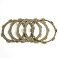5PC Clutch Discs Plates For Honda CB125TT 90 NX125 88-89 NXR125 05-09