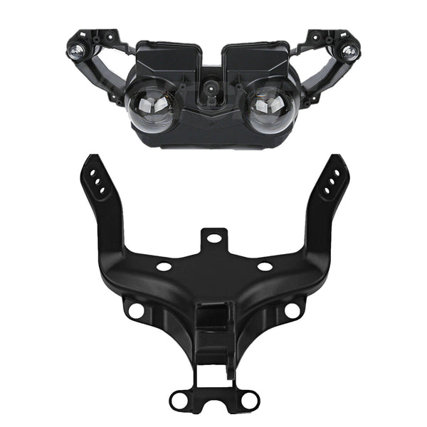 Headlight Assembly & Upper Fairing Stay Bracket Fit For Yamaha Yzf R1 2009-2011