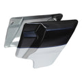 Side Covers Fit For Harley Road Glide 2009-2023 Midnight Blue/Barracuda Silver