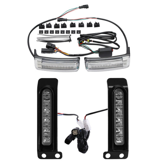 Saddlebag LED Inserts Support Run Brake Turn Lights Fit For Harley Touring 14-24