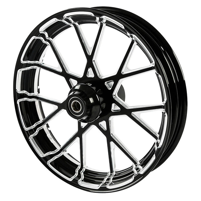 21" Front Wheel Rim & Single Hub Fit For Harley Touring Road King 1997-2021