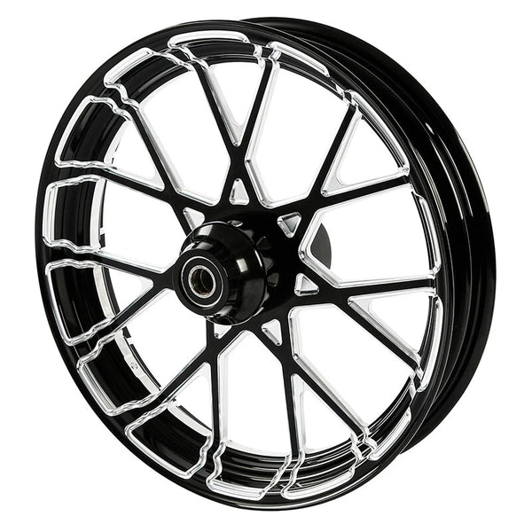 21" Front Wheel Rim & Single Hub Fit For Harley Touring Road King 1997-2021