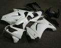 For Kawasaki Ninja 250R 2008-2012 EX250 Unpainted White ABS Fairing Kit BodyWork