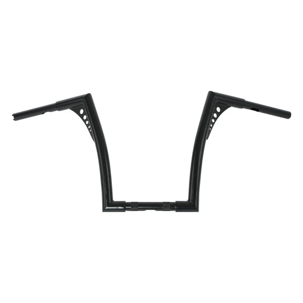 Black 1-1/4" Fat 14" Ape Hangers Handlebar Fit For Harley Flst Fxst Sportster XL
