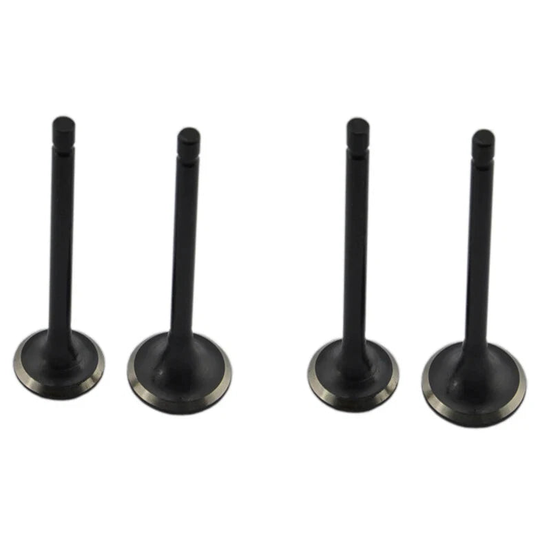 4PC Intake and Exhaust Valves for Honda AX-1 AX1 1988-1990 NX250 1988-1993