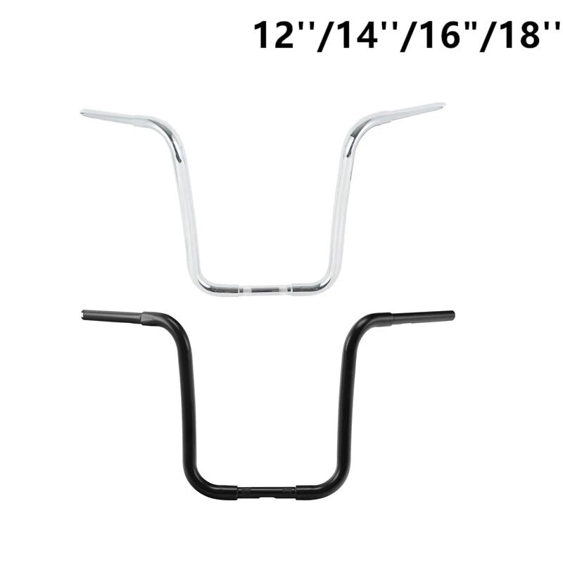 12''/14''/16"/18'' Ape Hanger 1 1/4" Handlebar Fit For Harley Fxst Sportster XL