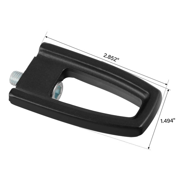 Matte Black Brake Pedal Pegs Fit For Harley Softail 2018-2024 Touring 2014-2024