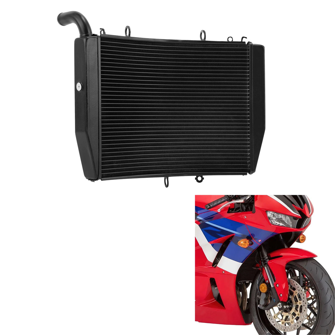 Motorcycle Radiator Cooler Fit For Honda CBR600RR 2007-2026 CBR600RR ABS 2009-26