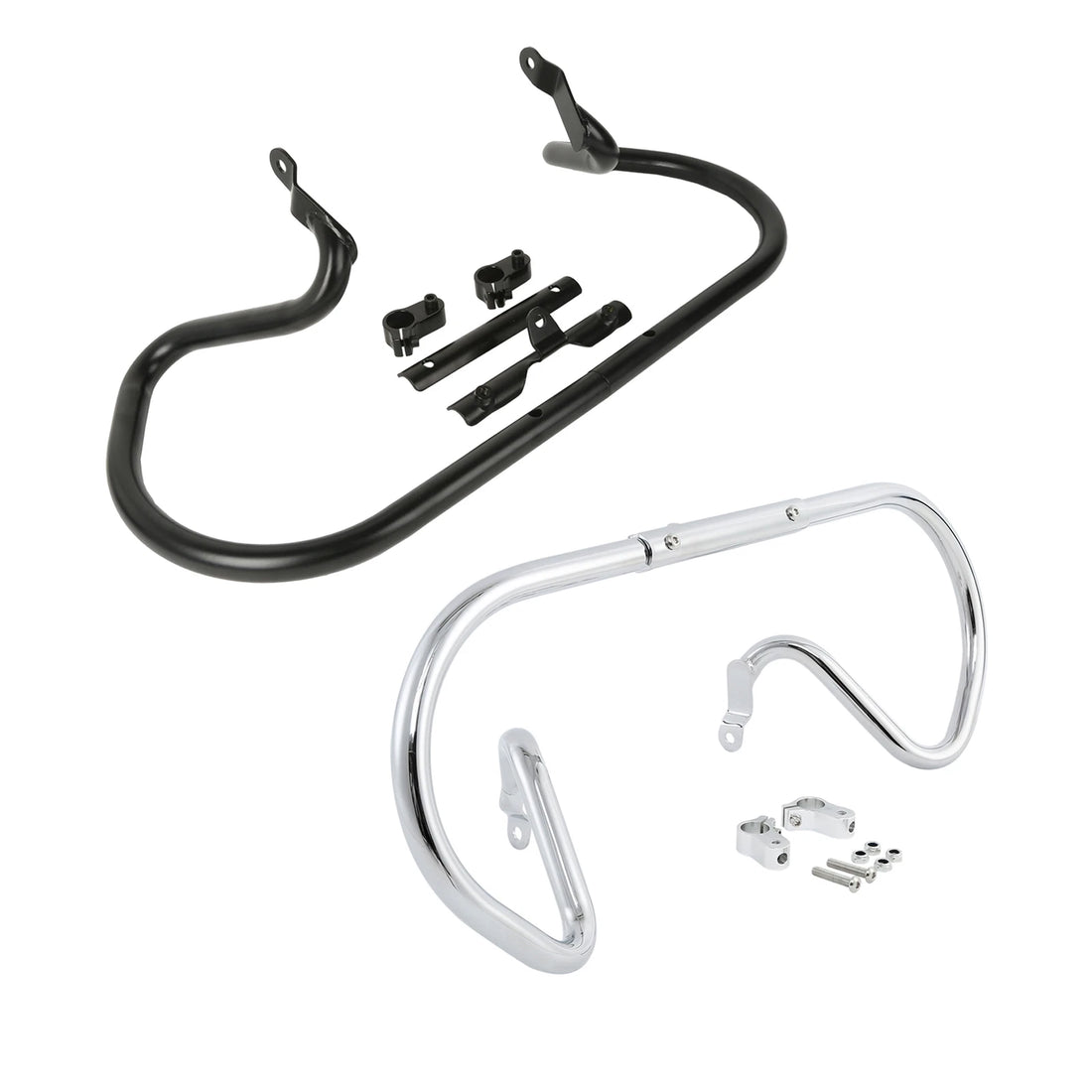 Engine Guards Crash Bar Fit For Harley Davidson V Rod Models 02-17 Chrome/Black