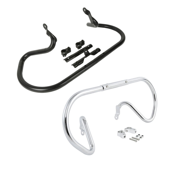 Engine Guards Crash Bar Fit For Harley Davidson V Rod Models 02-17 Chrome/Black