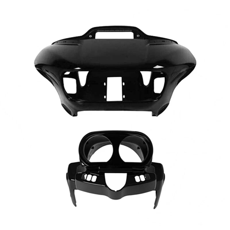 Black Inner Outer Fairings Instrument Housing Fit For Harley Road Glide 2015-23