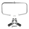 Highway Engine Guard Crash Bar & Foot Pegs Fit For Harley Touring 2009-2023