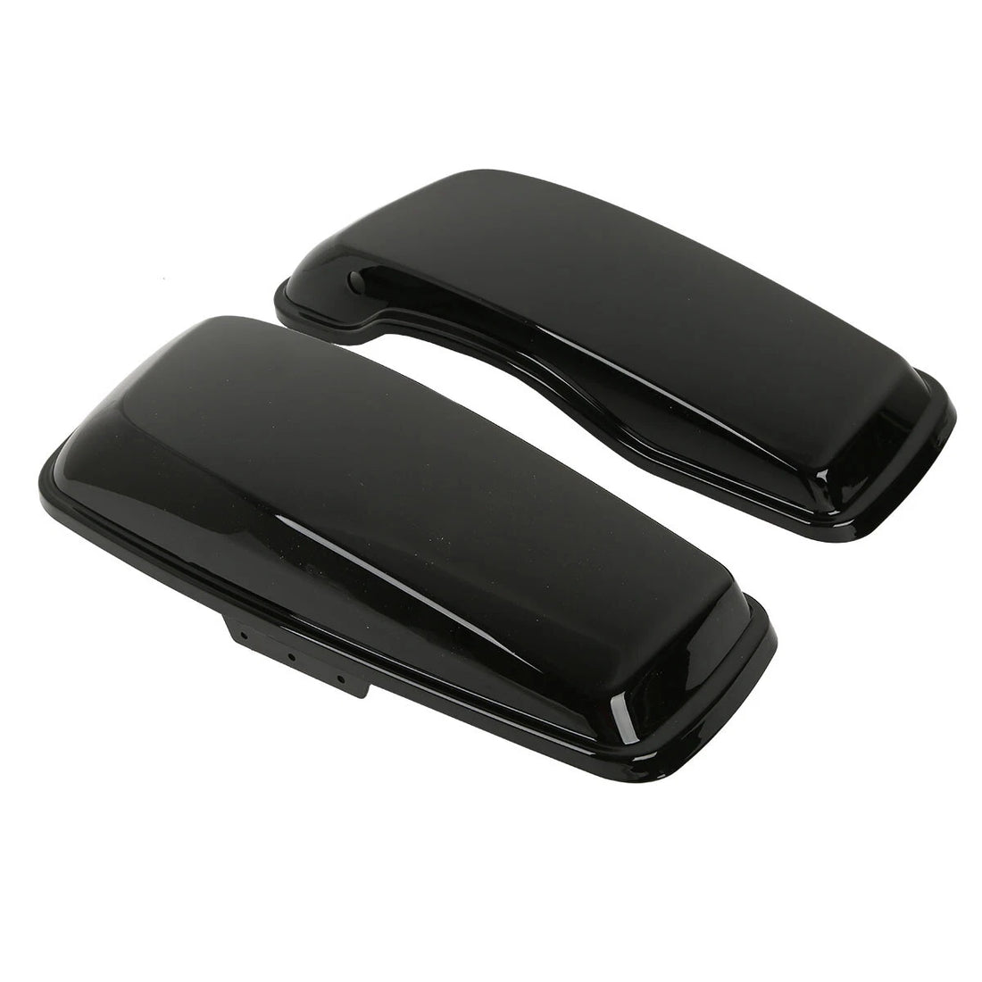 Black Hard Saddlebag Lids Fit For Harley Touring Road King Glide 2014-2024 2023