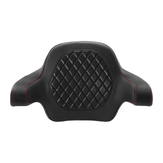 King Trunk Wrap Around Backrest Pad Fit For Harley Touring Street Glide 14-2025