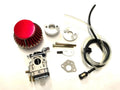 Carburetor And Air Filter Kit With Fuel Line 43CC 49CC Pocket Bike, Boreem.