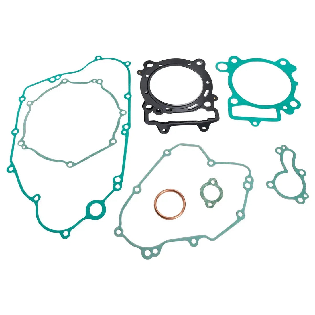 Engine Crankcase Clutch Cover Cylinder Gasket Kits Set For Kawasaki KX450F 09-11