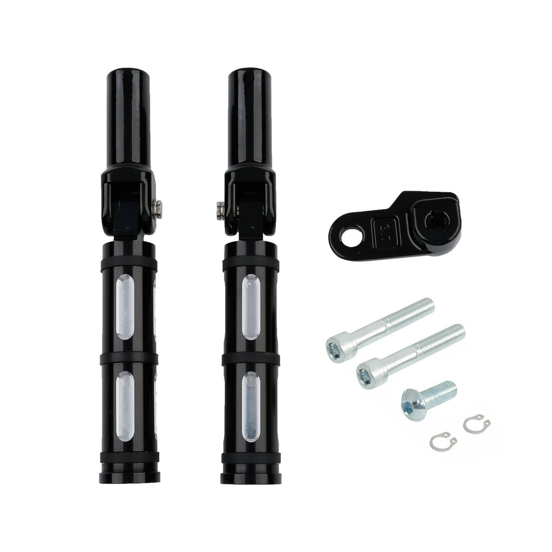 Passenger Footpegs Foot Pegs Fit For Harley Softail Slim Fls 2012-2017 2013 2014
