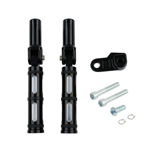 Passenger Footpegs Foot Pegs Fit For Harley Softail Slim Fls 2012-2017 2013 2014