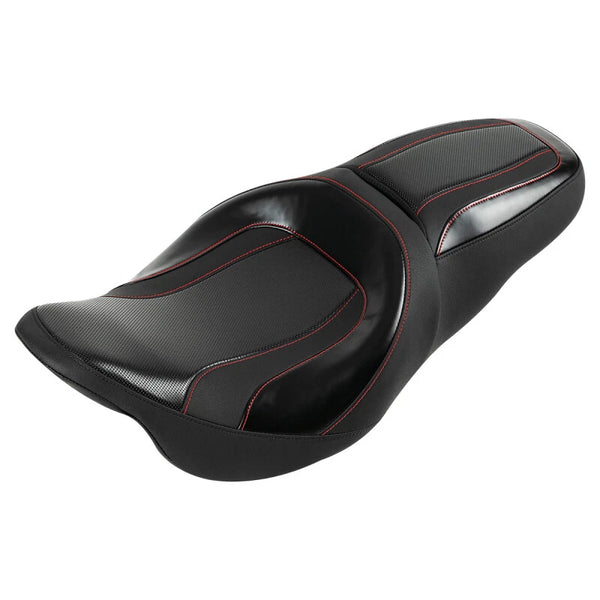 Black Driver & Passenger Seat Fits For Harley Touring Road King Glide 2009-2023