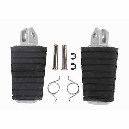 Rider Driver Footpegs Pegs Footrest Fit For Yamaha V Star 650 Custom Virago 1100