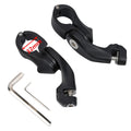 1-1/4" 32mm Short Angled Adjustable Highway Pegs Mount Fit For Harley Softail