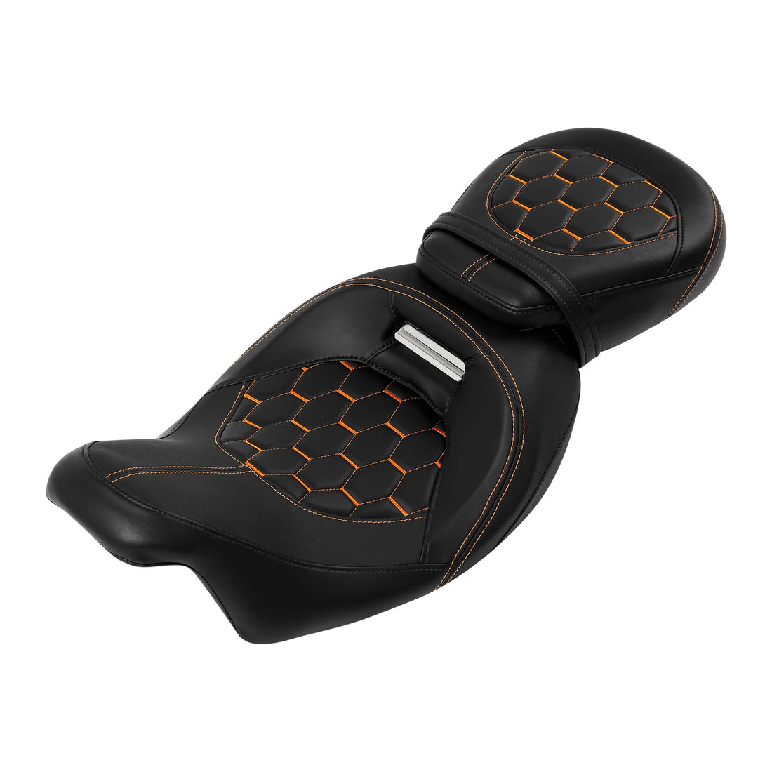 Fit For Harley Touring Road Glide 09-23 Low Profile Front Rear Seat Solo Black