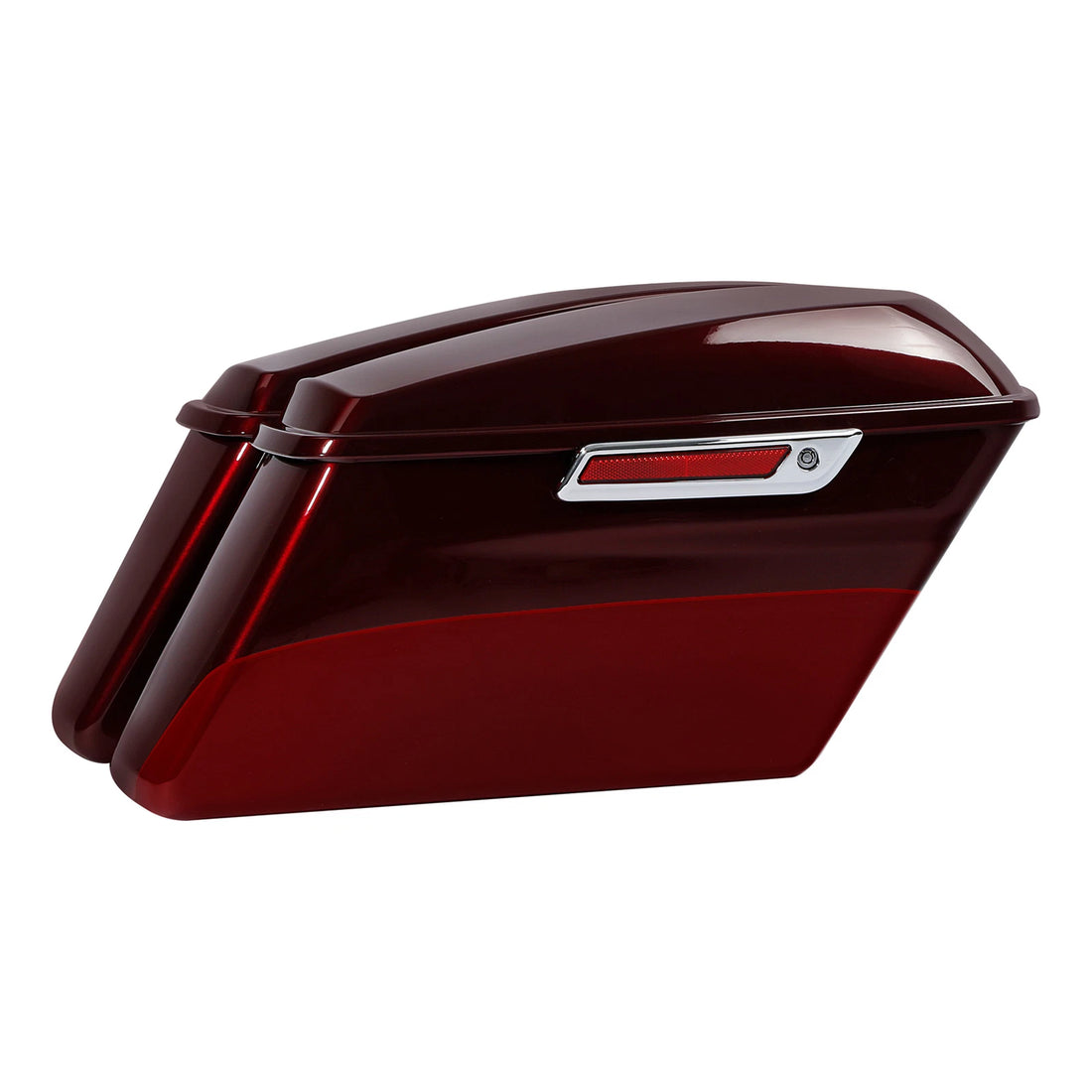 Hard Saddlebags Fit For Harley Street Glide 14-24 Mysterious/Velocity Red Sunglo