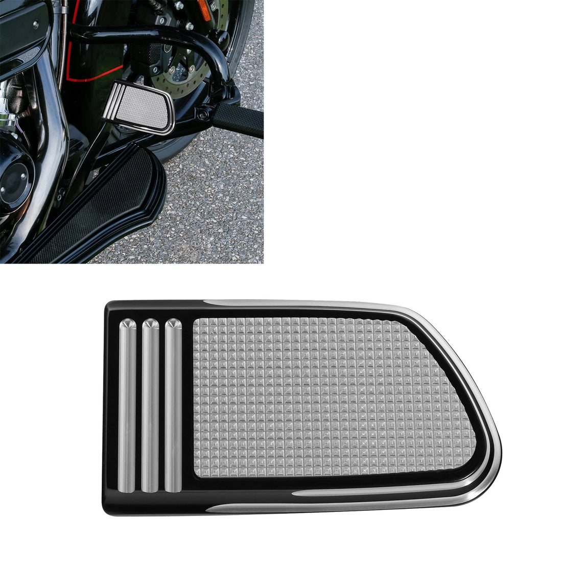 Brake Pedal FootPegs Fit For Harley Touring Road King Glide 1980-2025 2022 2021