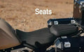 "BLACK ADVENTURE SEAT combo SET" FIT FOR ROYAL ENFIELD NEW HIMALAYAN 450