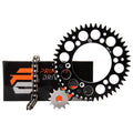Primary Drive 109757021307d7-7a7d83 Chain& Sprocket Kit - Aluminum Rear/X-Ring
