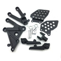 Black Driver Front Foot Pegs Bracket Fit for Honda CBR600RR 2003 2004 2005 2006