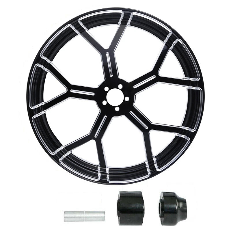 26" x 3.5" Front Wheel Rim Single Disc Hub Fit For Harley Road Glide ABS 97-2021