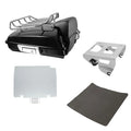 Razor Trunk Backrest Pad Solo Mount Rack Plate Fit For Harley Road Glide 2014-26