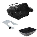 King Trunk Backrest Mounting Rack Fit For Harley Touring 1997-2008