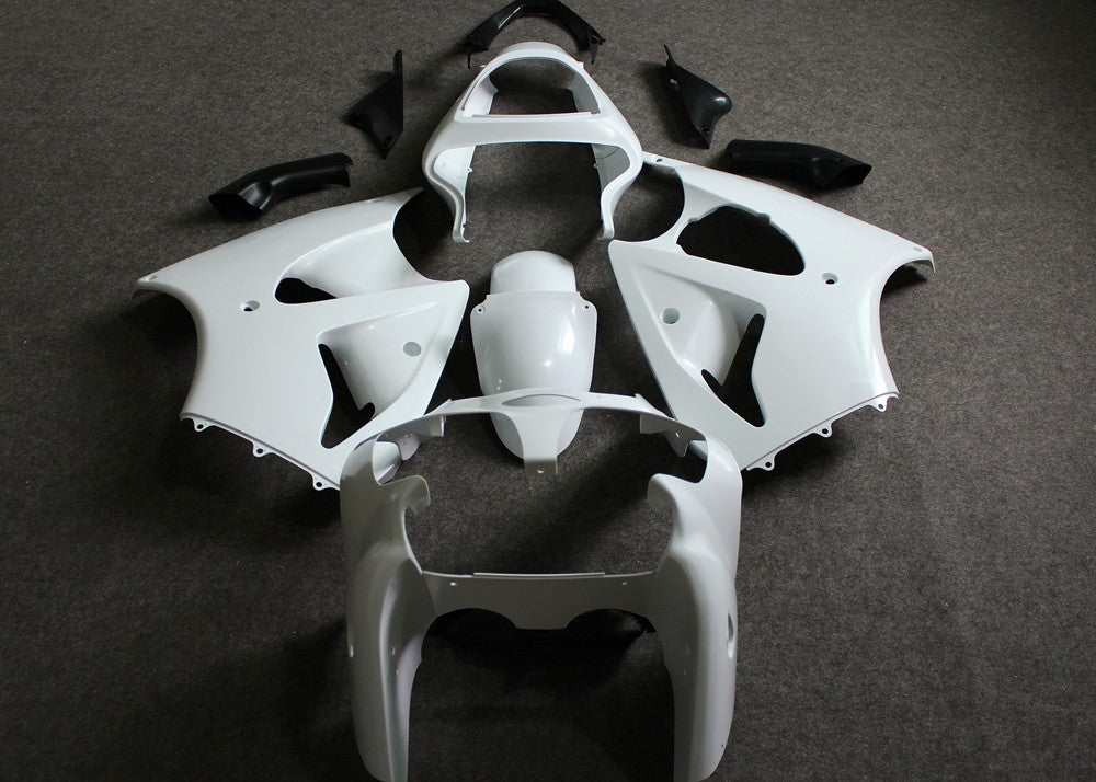 For Kawasaki Ninja ZX6R 636 2000-2002/ZZR600 2005-2008 Unpainted ABS Fairing Kit