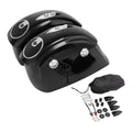 Saddlebags W/ Electronic Latch Audio Lid For Indian Chief Springfield Dark Horse