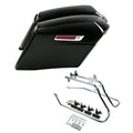 4" Stretched Hard Saddlebags Brackets Kit Fit For Harley Softail Deluxe 84-17