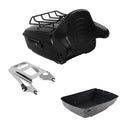 King Trunk Pad Mount Rack Fit For Harley Touring Glide 2009-2013