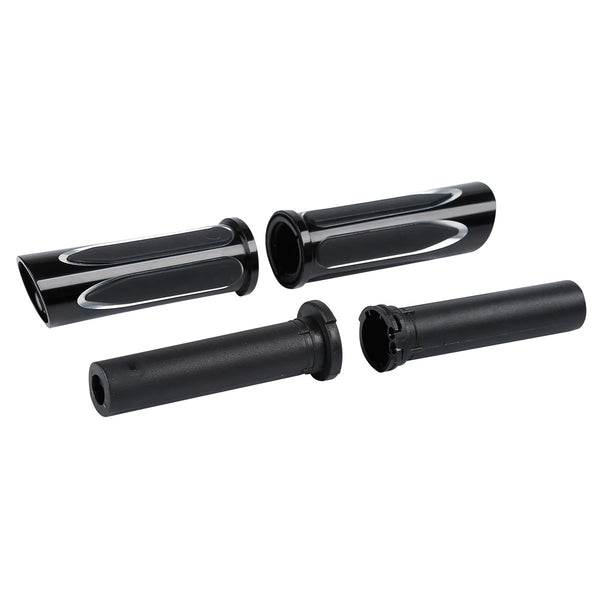 1" 25mm Handlebar Hand Grips Fit For Harley Chopper Honda Suzuki Kawasaki Yamaha