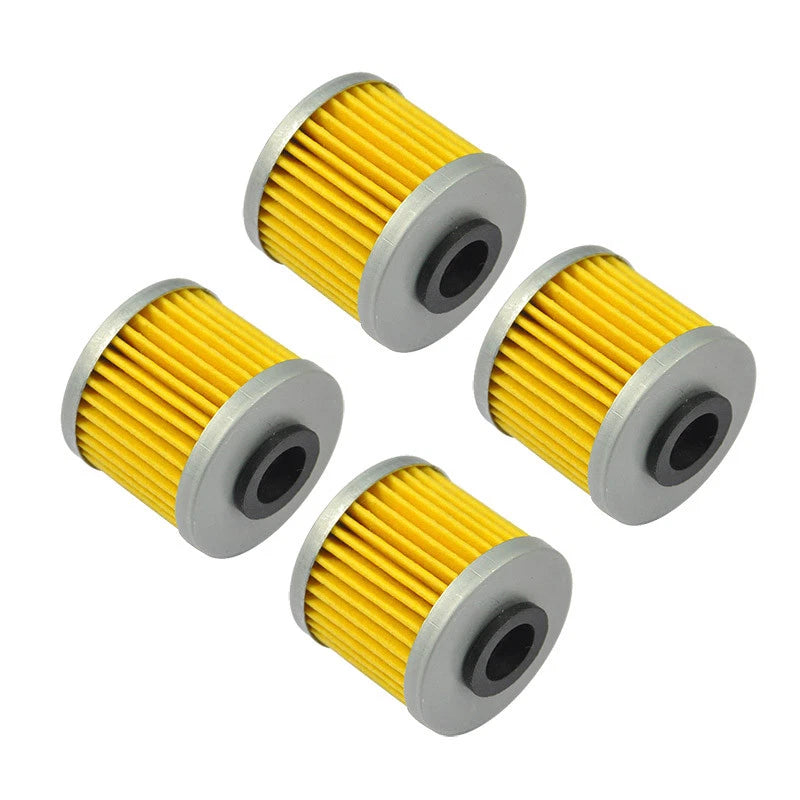 4 Engine Oil Filter for Suzuki RMZ250 RMX450Z RMZ450 FL125 Address