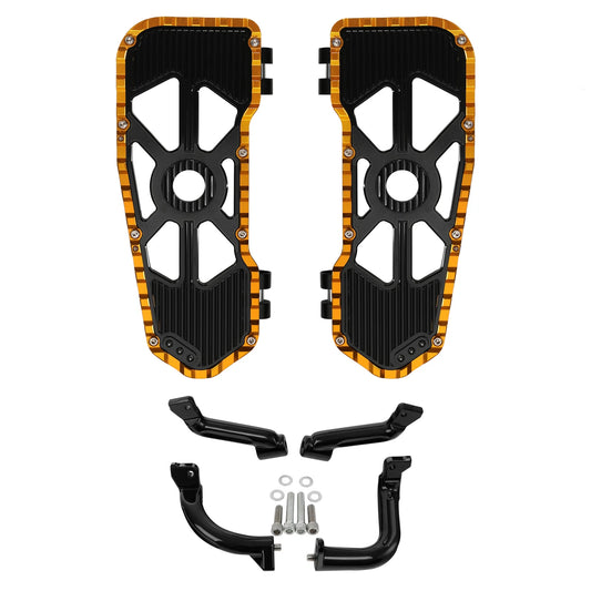 Driver Rider Floorboards Mount Bracket Fit For Harley Touring Road Glide 2014-24